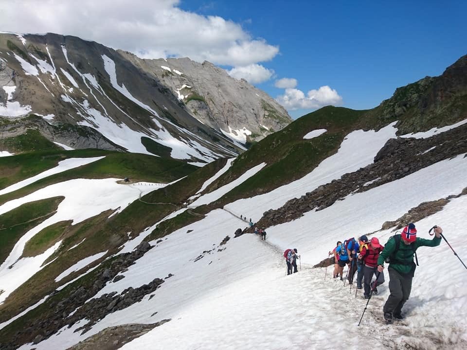 traverse from the col du bonhomme