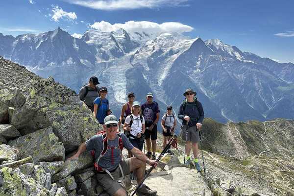 Day one above Chamonix