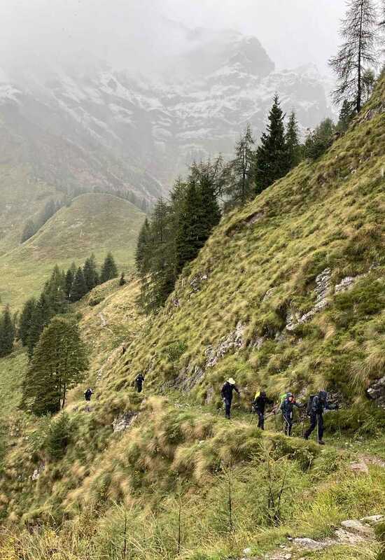 TMB route diversion Swiss Val Ferret