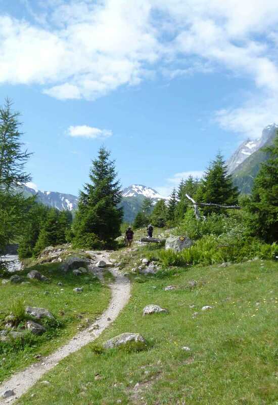 TMB swiss val ferret route diversion