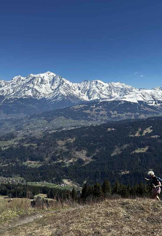 Trail conditions in the Alps